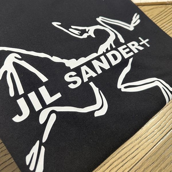 限定希少 ジルサンダー アークテリクス コラボ 半袖 Tシャツ パロディ Jiv47797